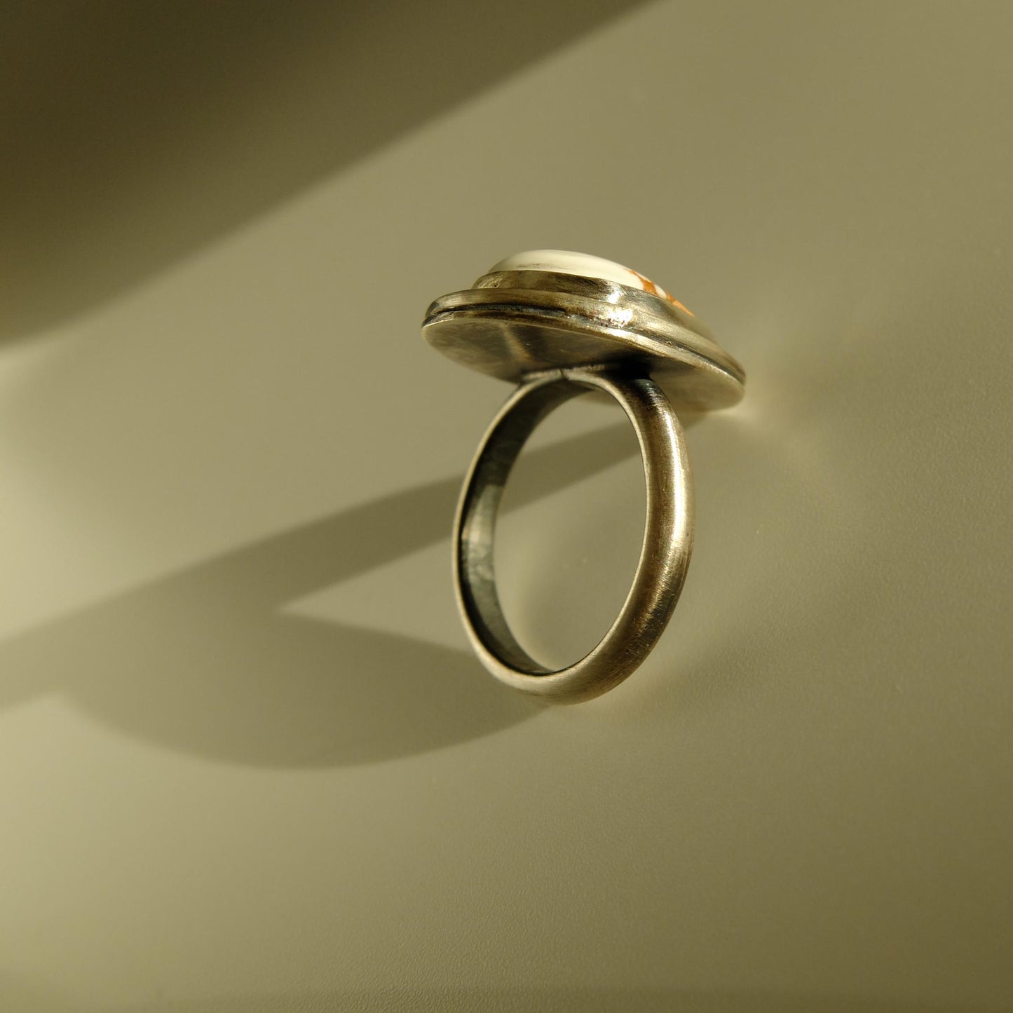 Manon Wild Horse Jasper Ring in Sterling Silver