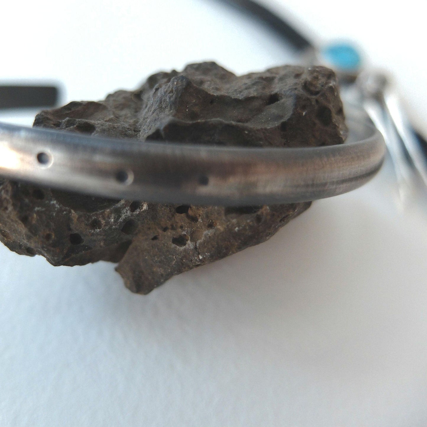 Elena Old Patina Sterling Silver Cuff