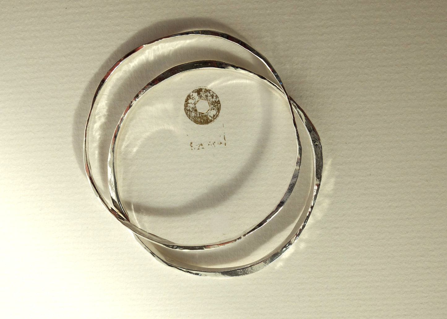 Waves Sterling Silver Bangle
