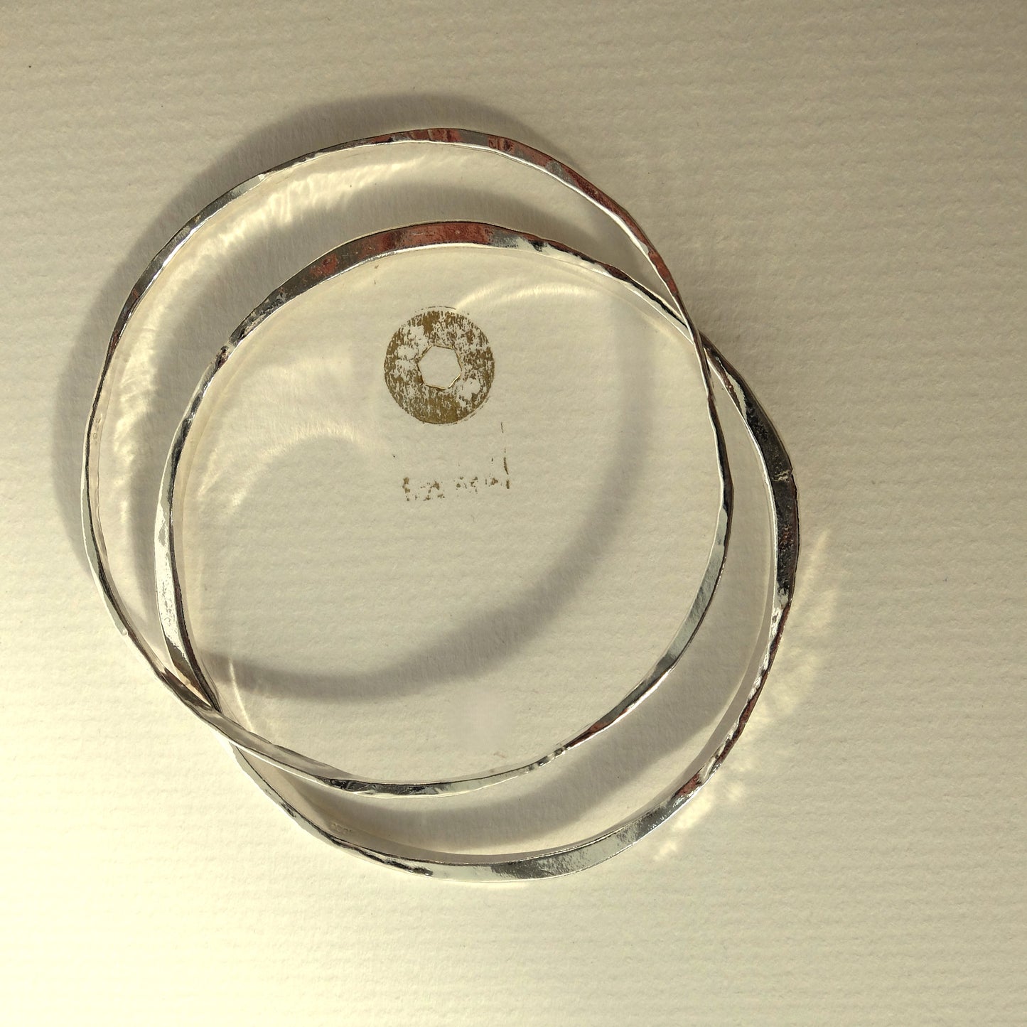 Waves Sterling Silver Bangle
